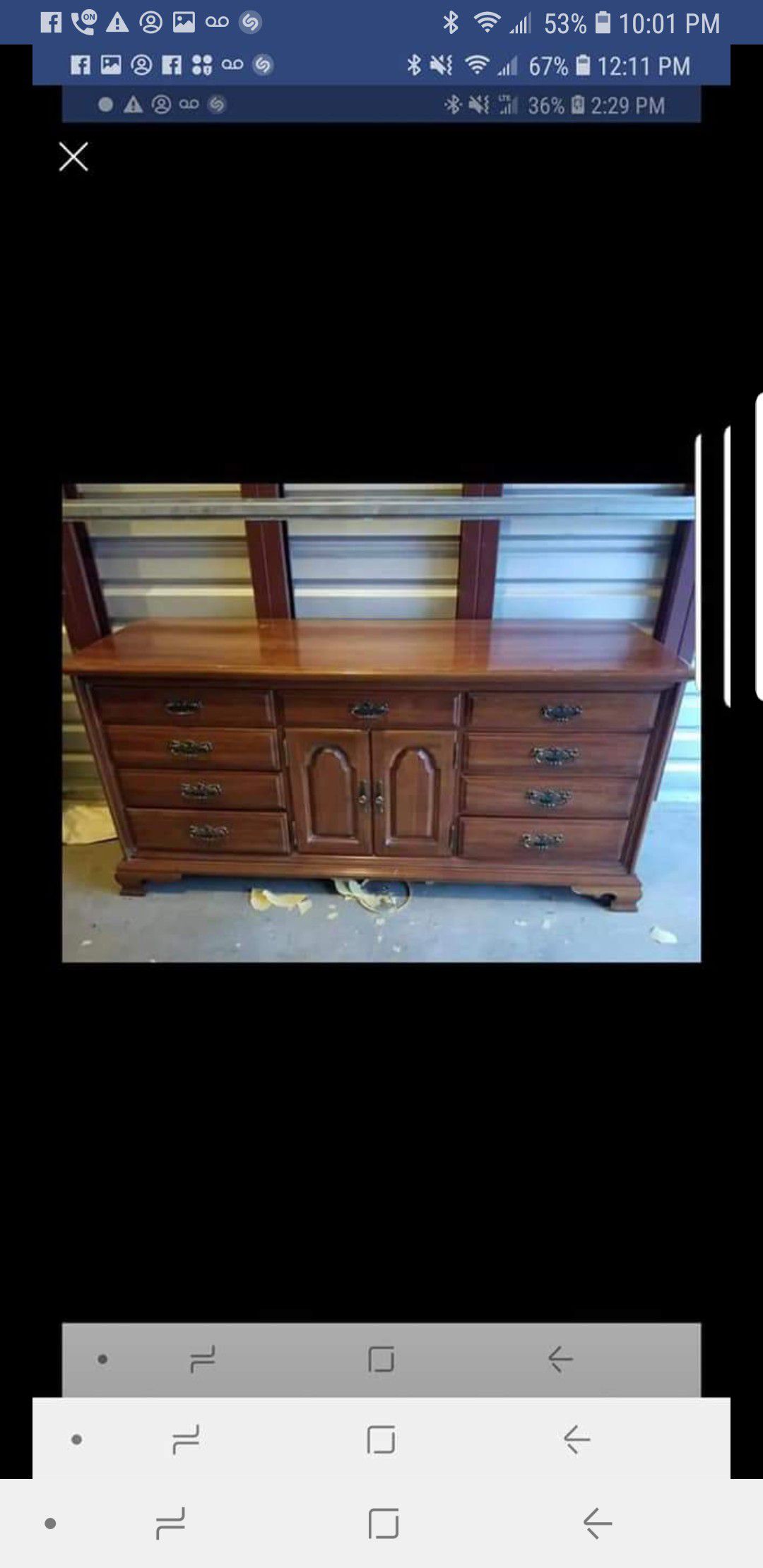 12 drawer Thomasville Large Beautiful chest, desser,table triple dresser,chest, buffet, server