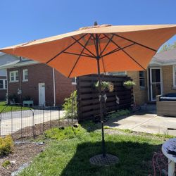 Treasure Garden -8x 10 Umbrella-Sunbrella Fabric