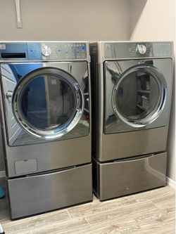 Kenmore Elite Front-Load Washer and Dryer