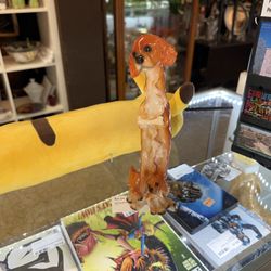 Tall Dog Statue - King Charles Spaniel?