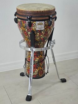 DJEMBE drum w STAND