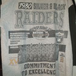 Vintage Team Rated x Long Gone 1994 Series Raiders Long Sleeve 