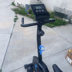 Royal Fitness Upright Exercise Bike Magnetico Resistance for Home Gym, Indoor Cycling Stationary Bicycle Workout Bike with 8 Level Resistance, Black..