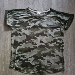 #Women's #Lucky Brand #Camo Tshirt 