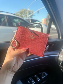 Coach card holder wallet