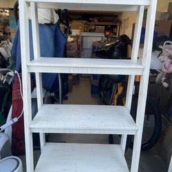 Preowned rustic look bookshelf