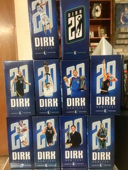 All 10 Dirk bobbleheads from this past season