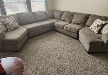 Large Beige Sofa