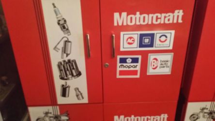 Motorcraft Pro Mechanics Cabinets, RARE