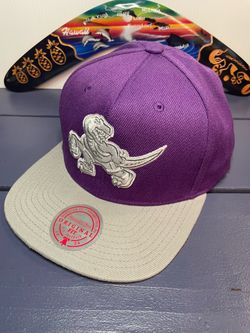 Mitchell & Ness NBA Toronto Raptors Adjustable Snapback Baseball Hat
