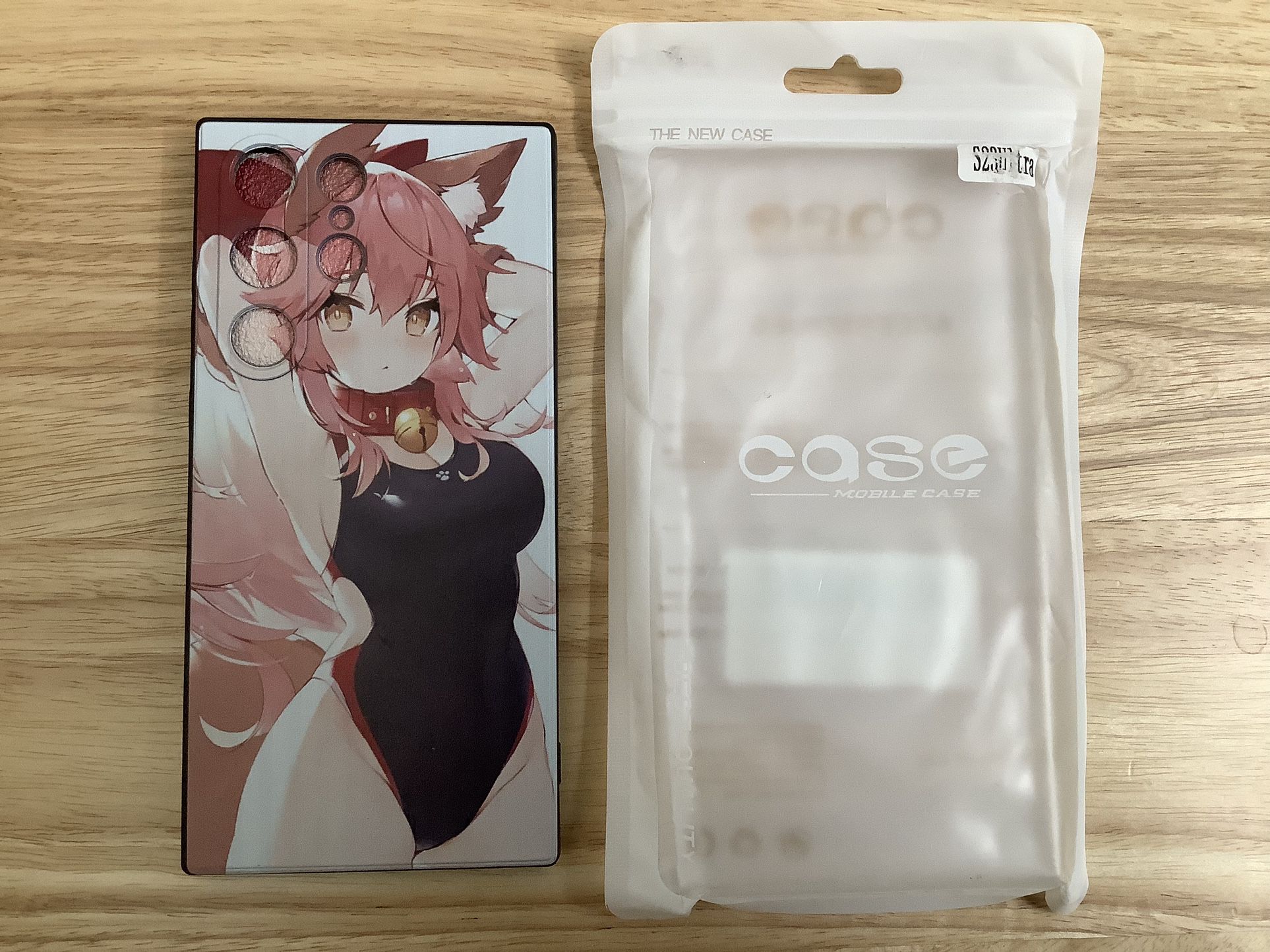 Silicone Cell Phone Protection Case For Samsung Galaxy S23 Ultra, Anime Girl