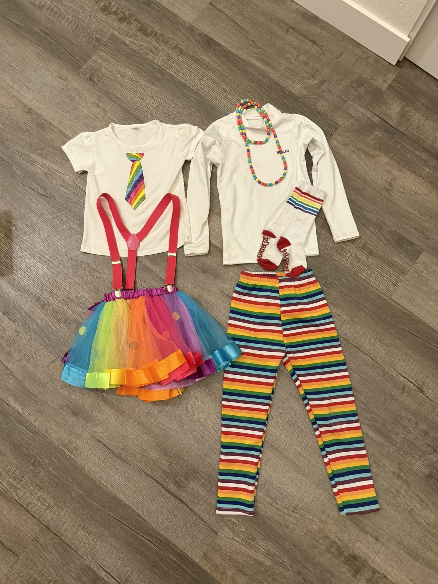 Tutu Girls Clown Costume