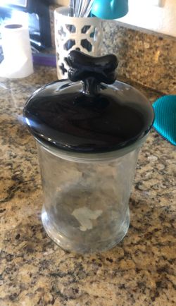 Dog treat jar