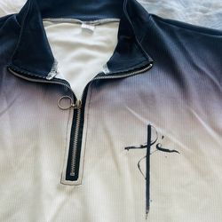 Brand new faith wear women’s medium long sleeve pullover V-neck