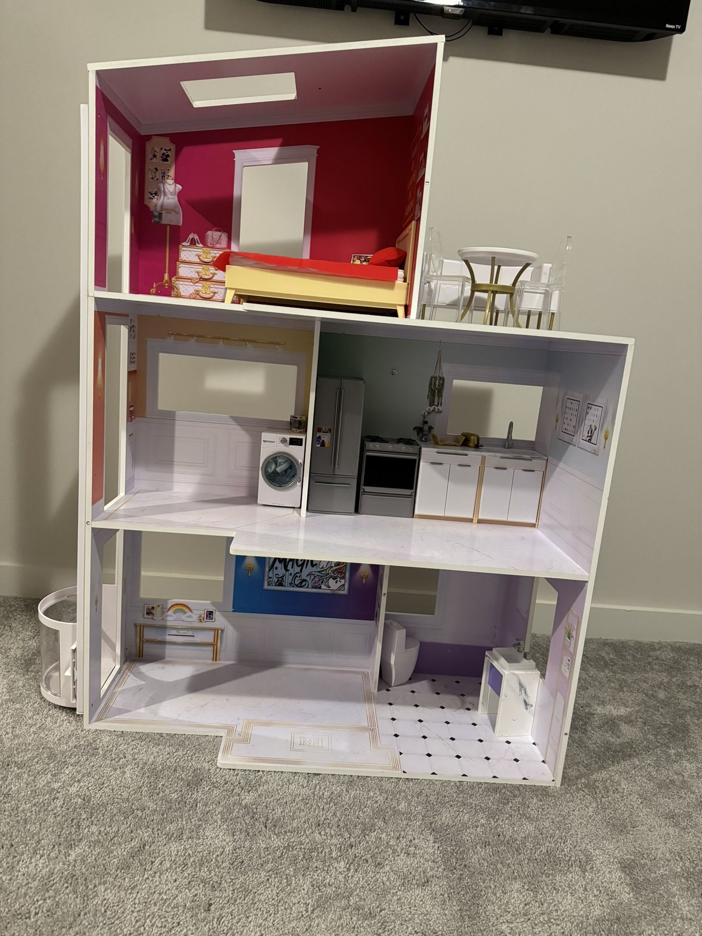Rainbow High doll House