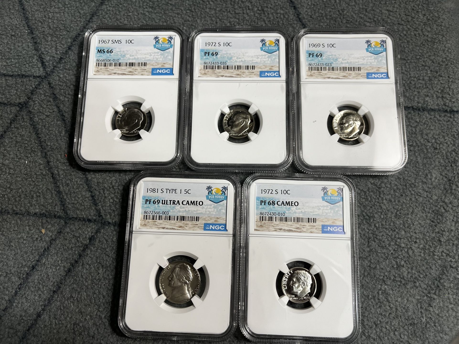 Graded Coin Lot $80 All