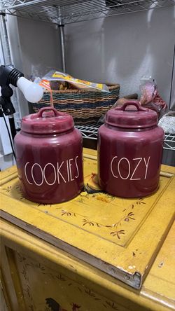 Rae Dunn canisters