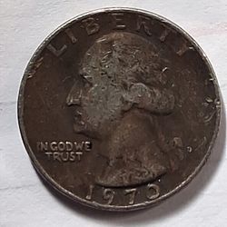 1970 Washington " Black " Quarter