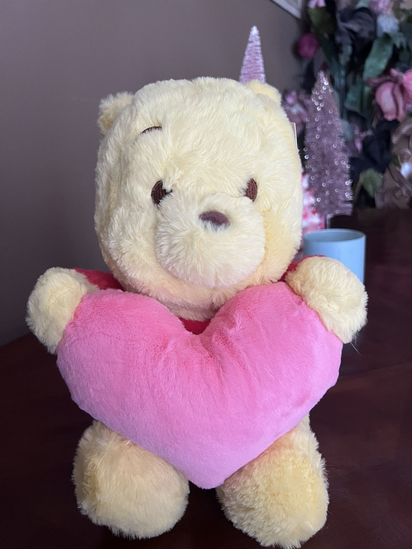 Winnie The Pooh Valentines Plushi