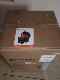 Baby Trend EZ-Lift™ Plus Infant Car Seat, Liberty Red – Newborn Comfort Padding, Lightweight  New