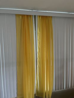 Mustard Voiles (I Have 8 Sets Available) 80 Ft Long 