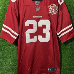 CHRISTIAN MCCAFFREY SAN FRANCISCO 49ERS NIKE JERSEY BRAND NEW WITH TAGS SIZE XL