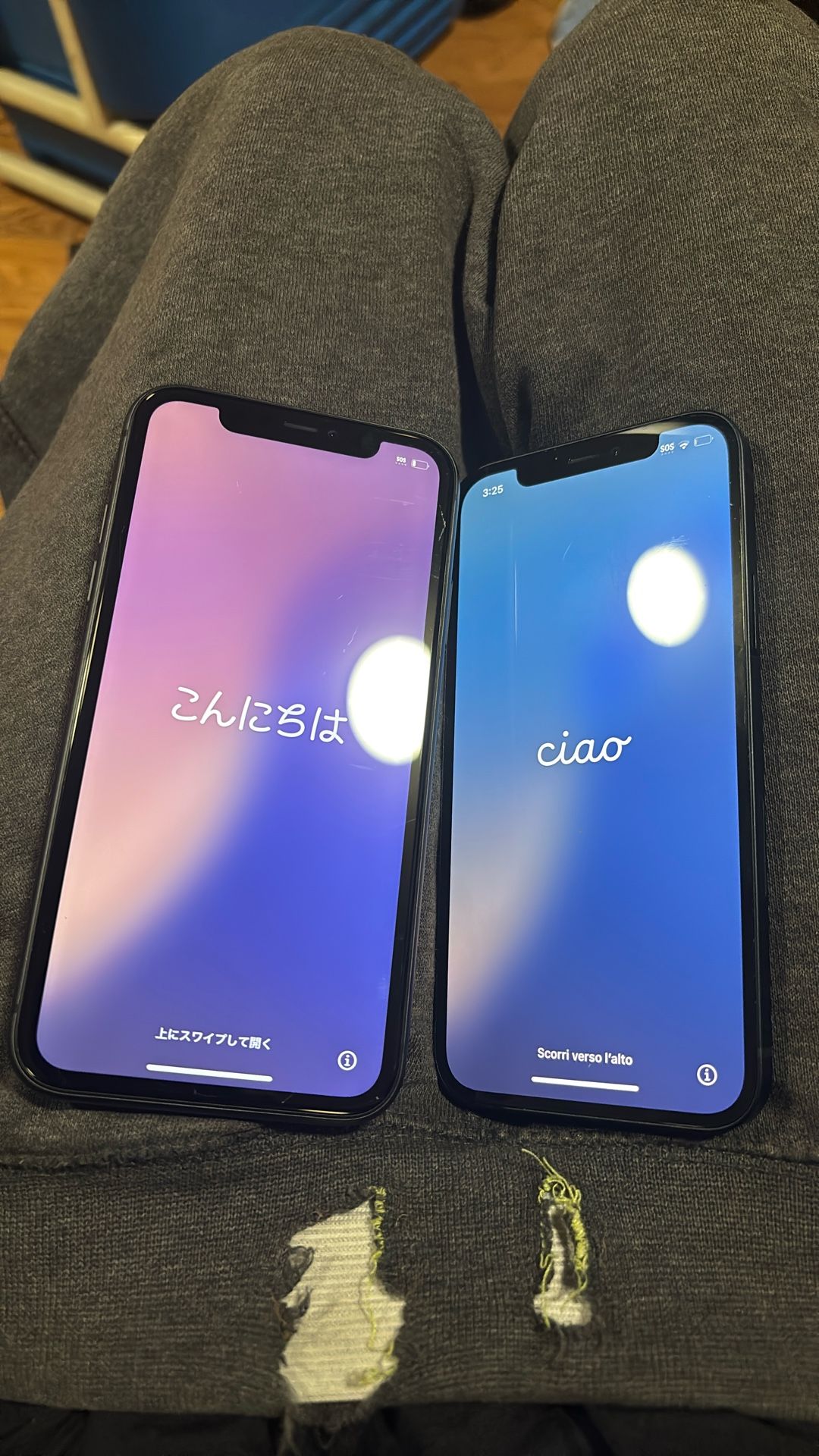 2 iPhones