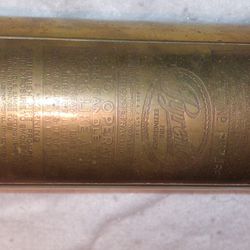 Vintage  Brass Fire Extinguisher  