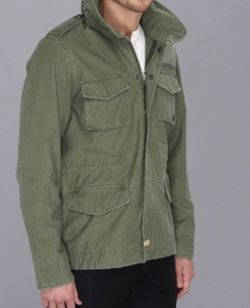 TRUE RELIGION MENS MEDIUM MILITARY JACKET