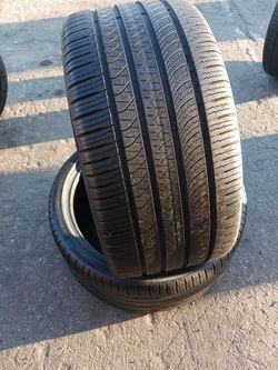 2 Used Tire Pirelli P Zero Size 315/30/22 Thumbnail