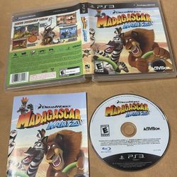 Madagascar Kartz (Sony PlayStation 3, 2009) CIB Tested