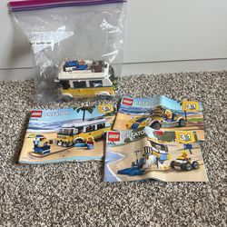 Lego 3 in 1 Creator: Sunshine Surfer Van