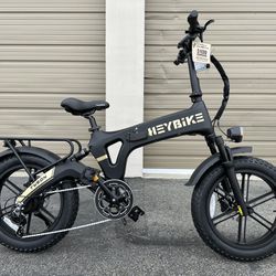 HEYBIKE Tyson Magnesium 20” Full Suspension Electric Bike In Black