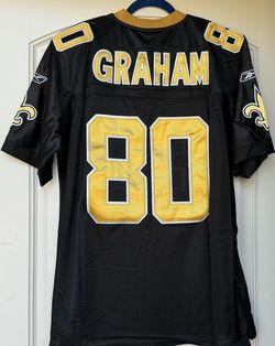 2XL - SAINTS #80 JIMMY GRAHAM REEB0K JERSEY