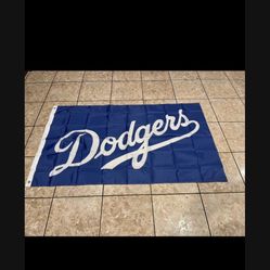 5 By 3 Ft Dodgers Flag 5 By 3 Ft 