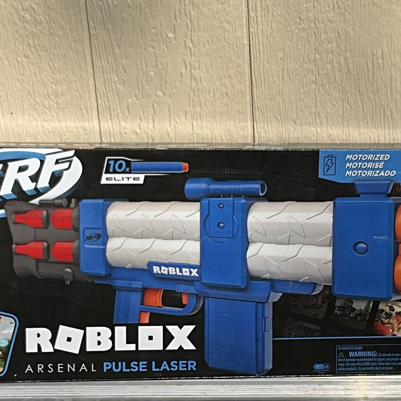 NERF Roblox Arsenal Pulse Laser Motorized Blaster Instructions