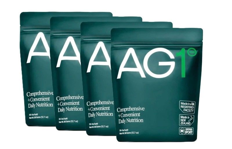 Authentic AG1 | Athletic Greens | Powder | 12.7oz | 30 Day Supply | 4 Bags