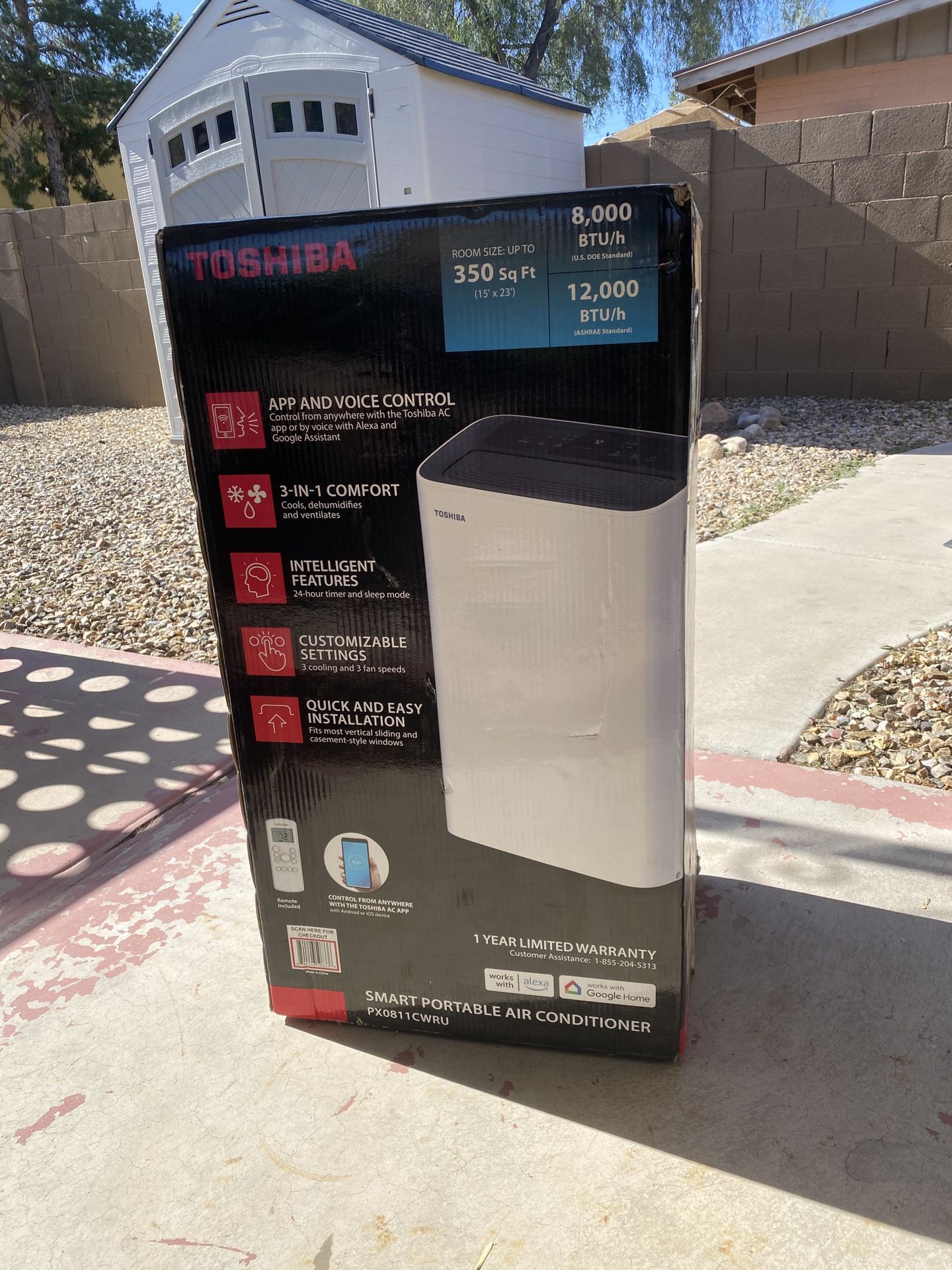 Toshiba Portable Air Conditioner Smart Technology