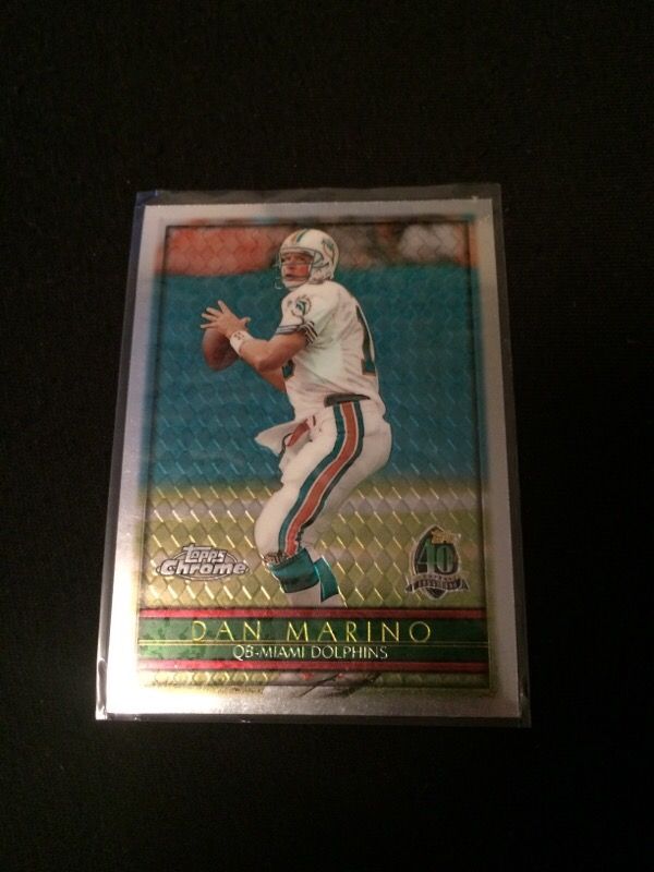 Topps 1996 Dan Marino Miami Dolphins