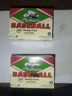 Topps chrome trading cards