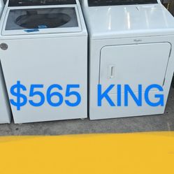 K I n G   $565 Washer Dryer / Water Heater Boiler Stackable 