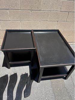 coffee table and end table