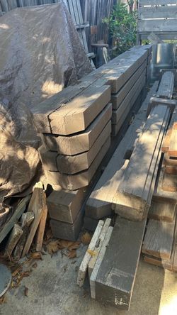 FREE reclaimed lumber from patio cover