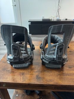 Nidecker Snowboard Bindings – Black Pair