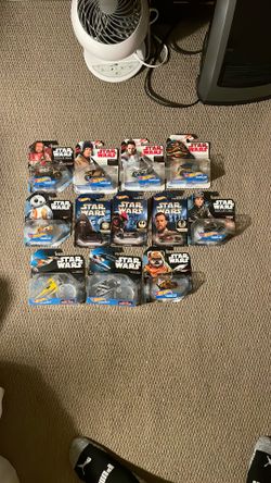 Hot Wheels Star Wars - Lot of 12
