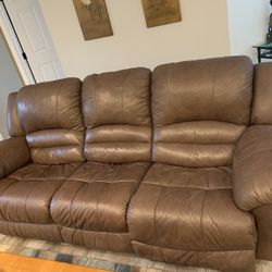 Living room Set Leather 