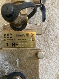 Febco 850 175 PSI 140 DC 1” Pressure Valve 