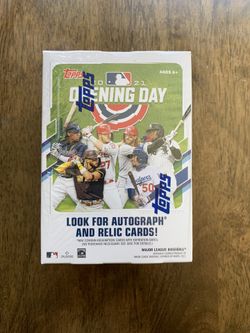2021 Topps Opening Day Blaster Box MLB Baseball Sports Trading Cards