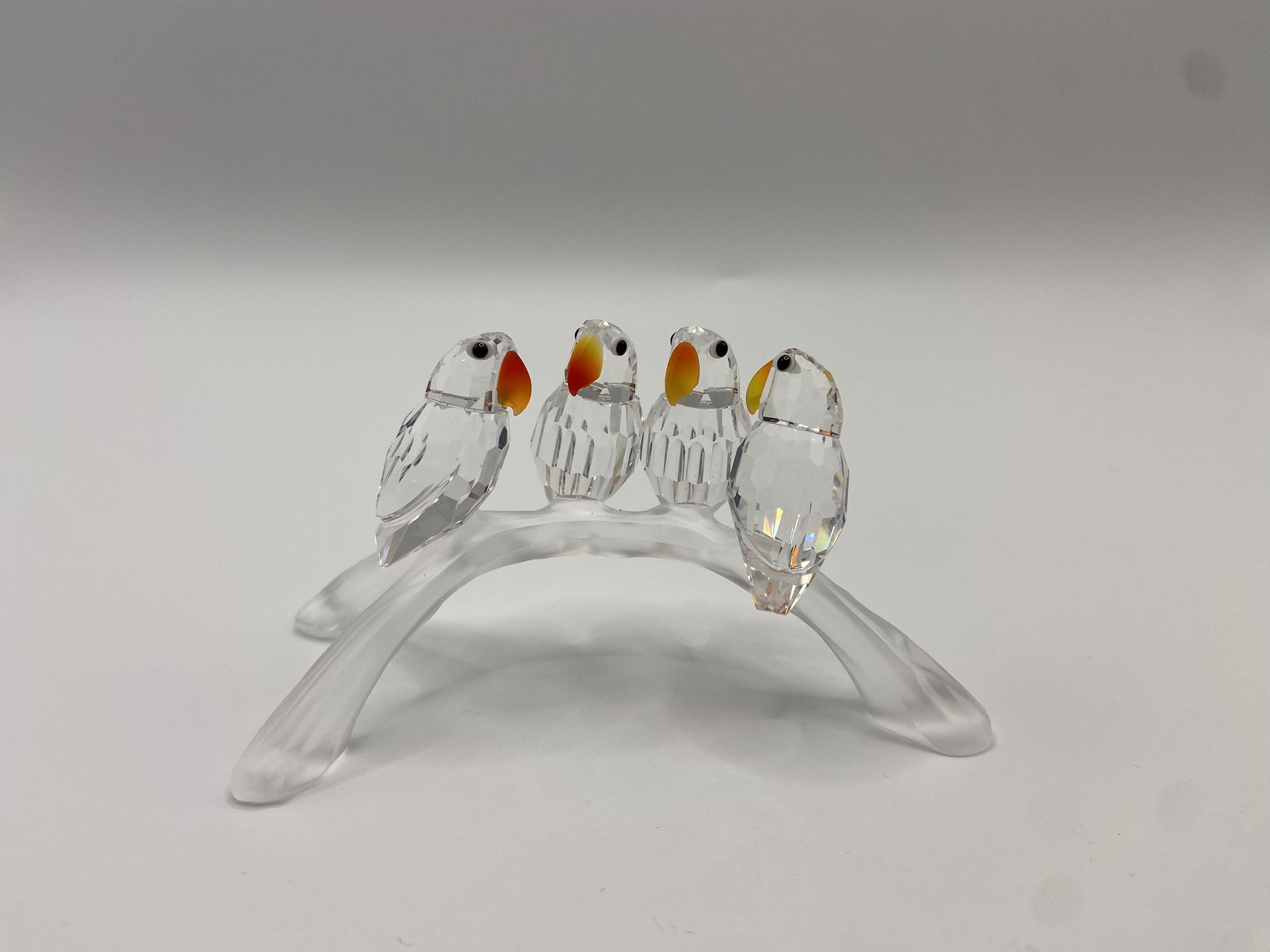 Swarovski Crystal Baby Lovebirds