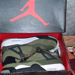 Jordan 4s Olive mid 